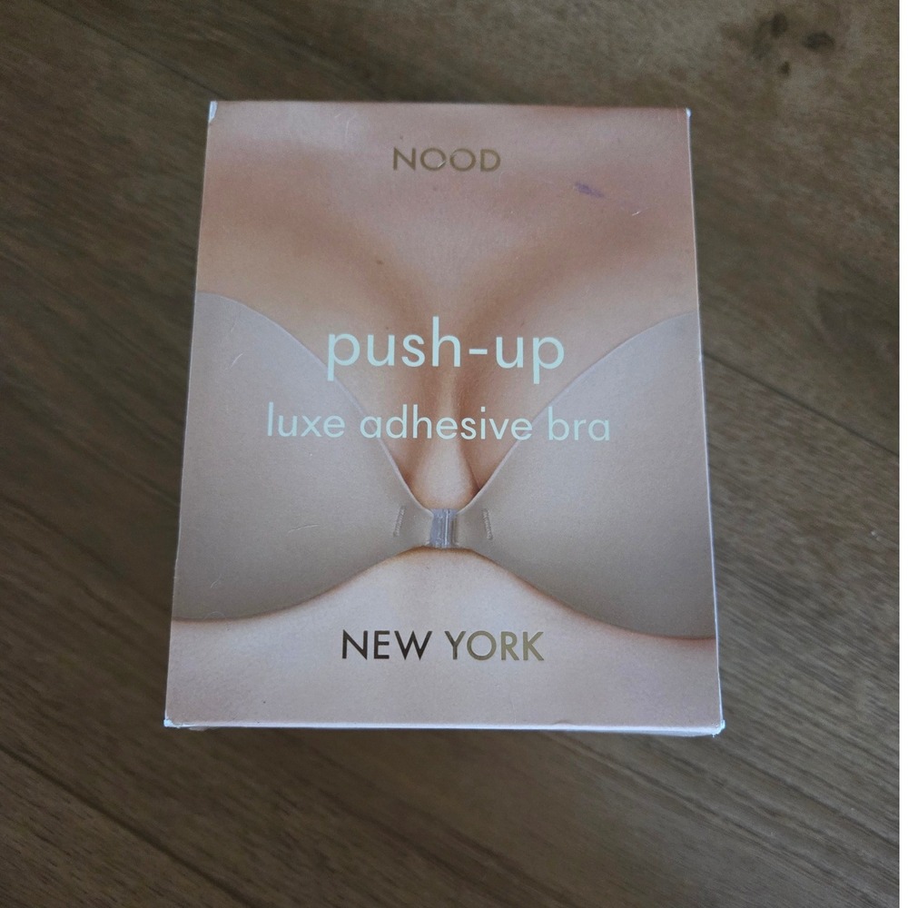 NOOD‎ Push-Up Luxe Adhesive Bra Soft Tan Size B New Nordstrom NIB